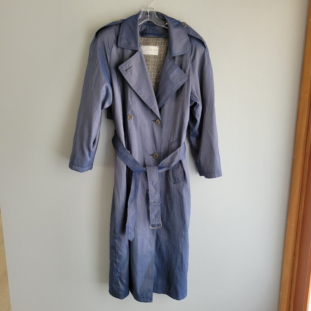 Jones New York Trench Coat Removable Wool Liner